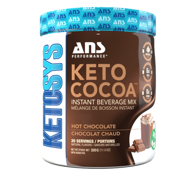 ANS PERFORMANCE mix chocolat chaud Keto cacao 320g