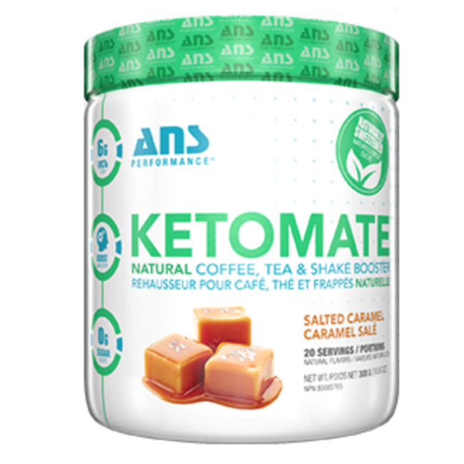 ANS PERFORMANCE ketomate Shake booster caramel salé 300g