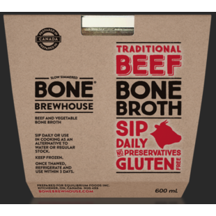 BONE BREWHOUSE Bouillon Citron et gingembre 600 ml