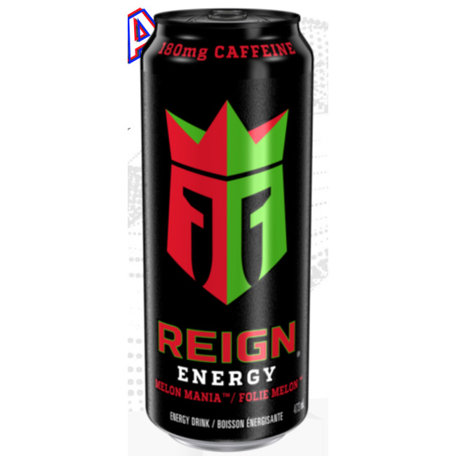 REIGN ENERGY Boissons Énergisantes 473ml (4 saveurs)