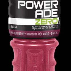 POWERADE 0 Sucre 710ml (3 saveurs)