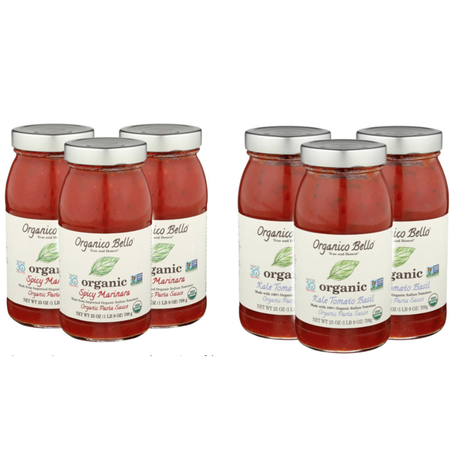 ORGANICO BELLO Sauces pour Pâtes 685ml