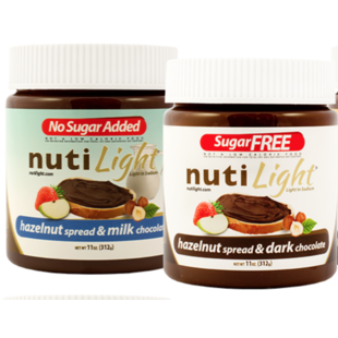 NUTILIGHT Hazelnut Spread 312g (2 flavours)