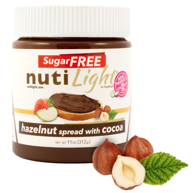 NUTILIGHT Hazelnut Spread 312g (2 flavours)