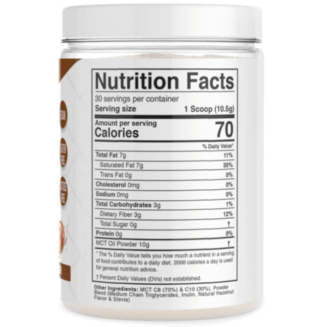 KETO ZONE Poudre de MCT (5 saveurs)