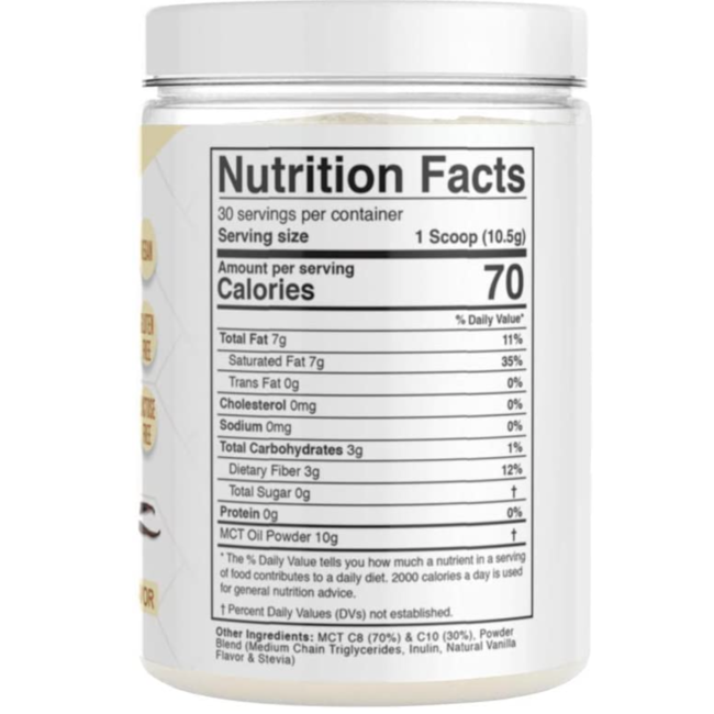 KETO ZONE Poudre de MCT (5 saveurs)