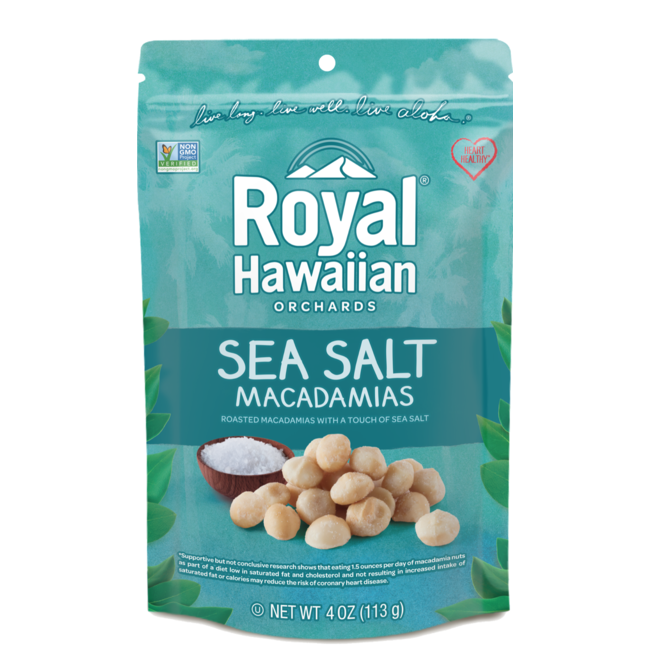 ROYAL HAWAIIAN Macadamia Nuts Sea salt 113g