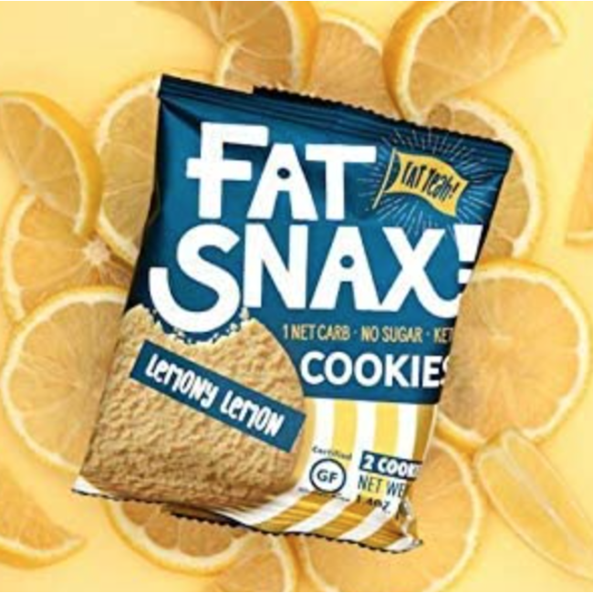 FAT SNAX Ketogenic cookies pqt2 (3 flavours) 40g