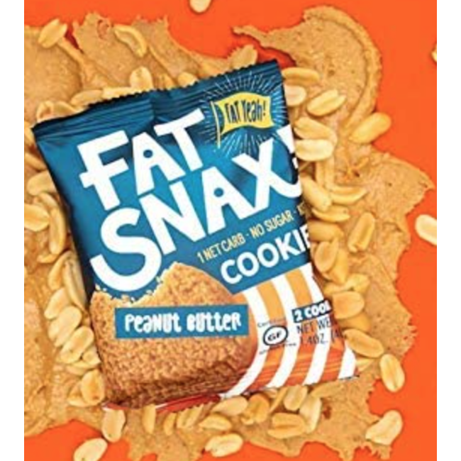 FAT SNAX Ketogenic cookies pqt2 (3 flavours) 40g
