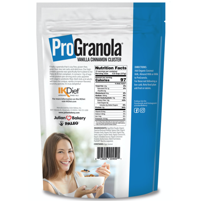 JULIAN BAKERY Pro Granola (2 saveurs)