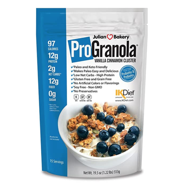 JULIAN BAKERY Pro Granola (2 saveurs)