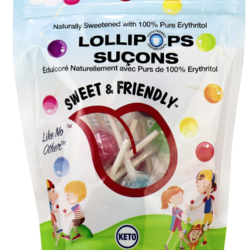 SWEET &  FRIENDLY Suçons Édulcoré à l'Érythritol 250g