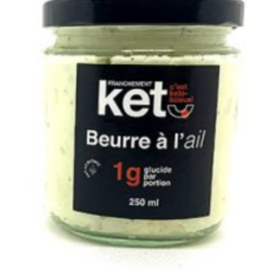 FRANCHEMENT KETO Beurre à l’Ail 250ml