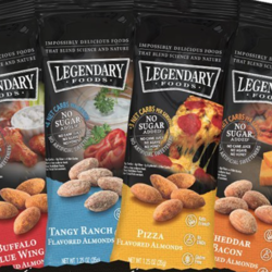 LEGENDARY FOODS Amandes ( 4 saveurs ) 35g