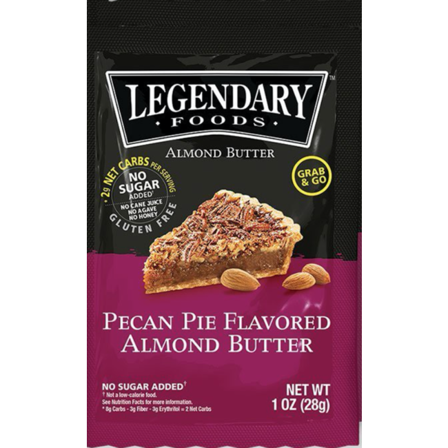 LEGENDARY FOODS Nut butters (5 flavours) 28g