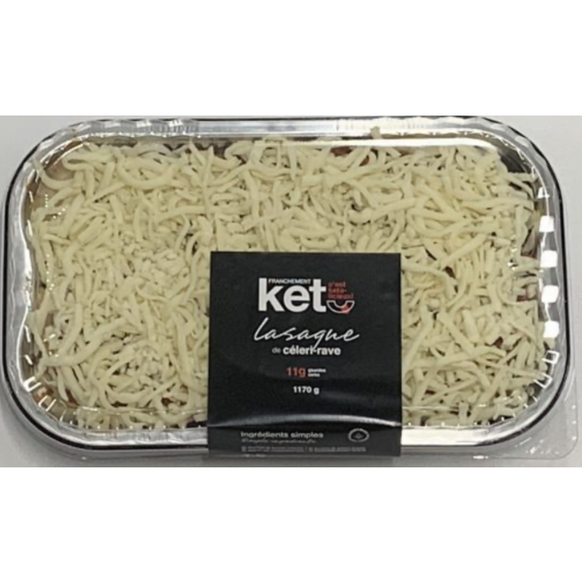 FRANCHEMENT KETO Lasagne de Céleris Rave 1170g