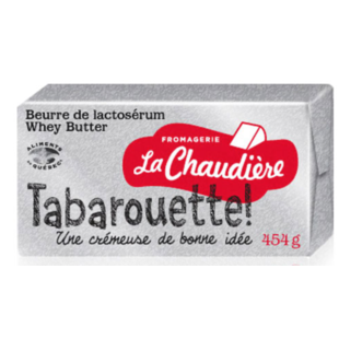 FROMAGERIE LA CHAUDIÈRE Salted butter Tabarouette 454g