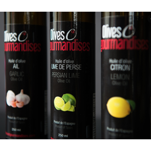 OLIVES & GOURMANDISES Olive oils 250ml (several flavours)