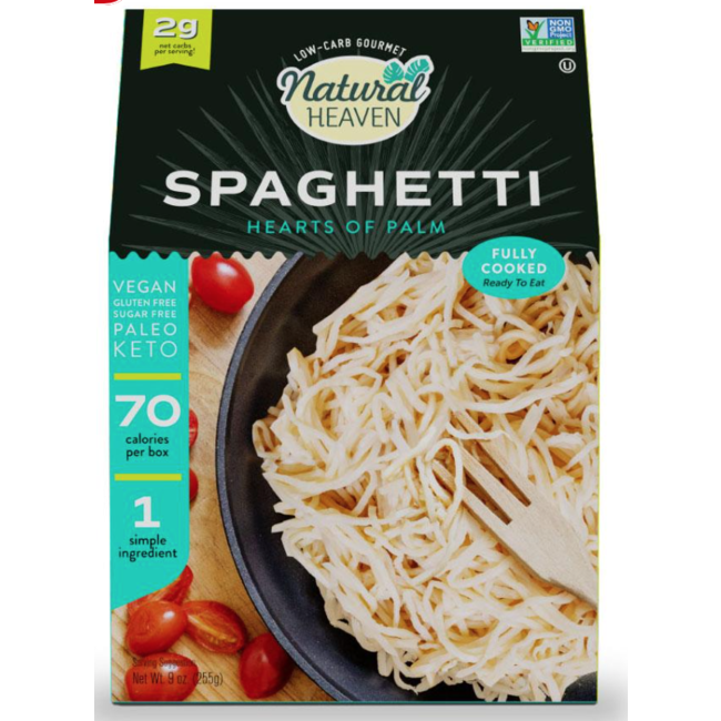 NATURAL HEAVEN Pâte de Coeur de Palmier (3 types) 255g