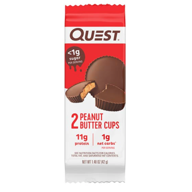 QUEST Coupe de Beurre d'Arachide et Chocolat 2x42g