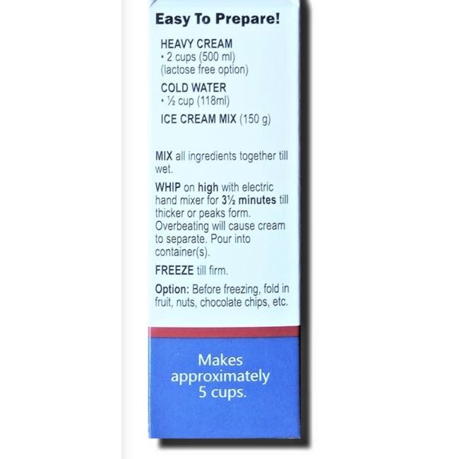 DUTCH MONARCH Mélange à Crème Glacé (2 saveurs) 150g