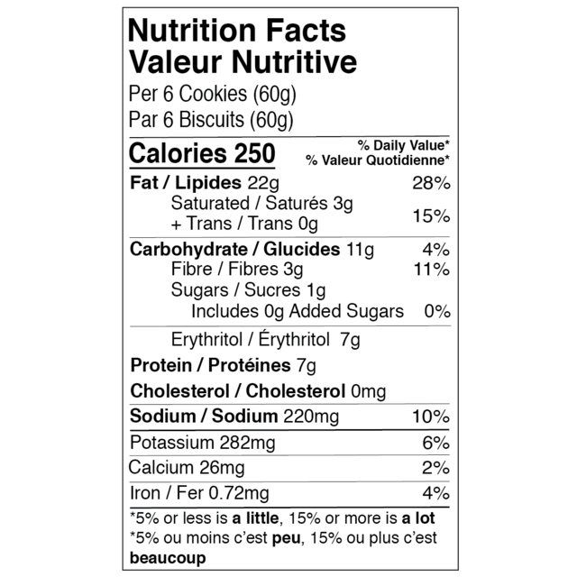 SWEET NUTRITION Biscuits Moelleux (5saveurs)