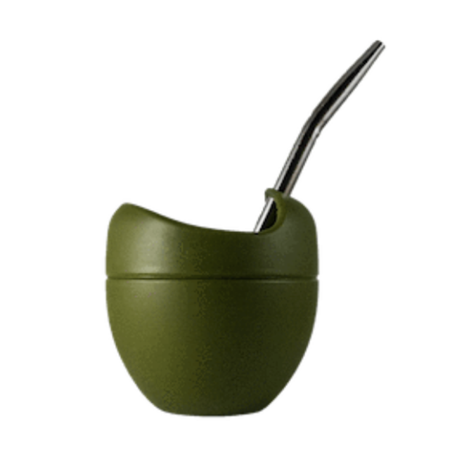 MATEINA Bombilla Gourdes en Silicone pour Yerba Maté (5 couleurs)