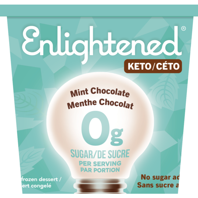 ENLIGHTENED Crème Glacé 0g de sucre 473ml (5 saveurs)