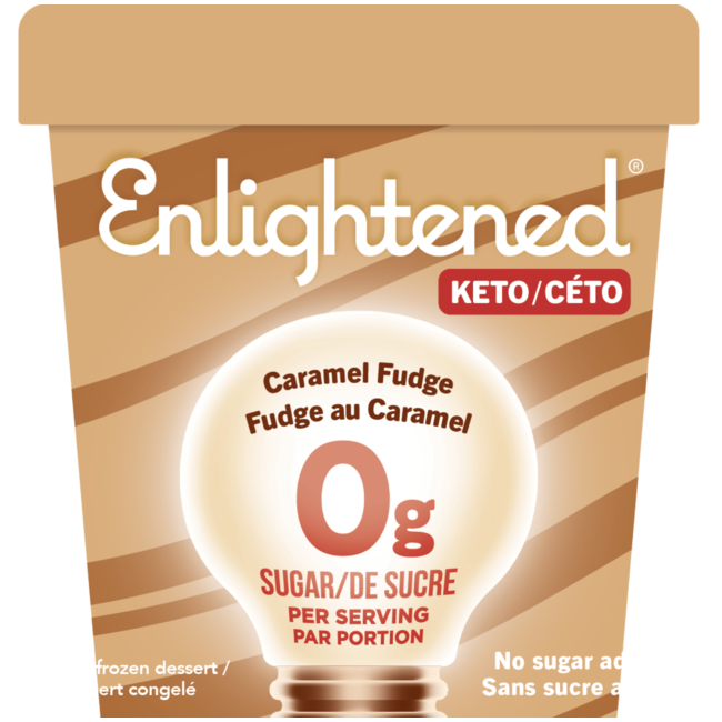 ENLIGHTENED Crème Glacé 0g de sucre 473ml (5 saveurs)