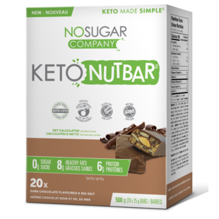 NO SUGAR Barre aux Noix (2 saveurs) 500g