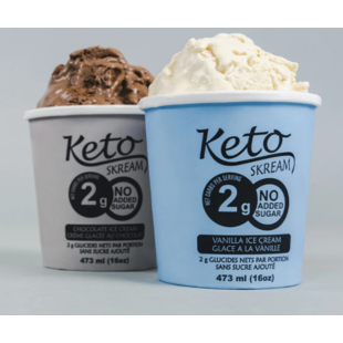 Crème glacée 473ml (2 saveurs)