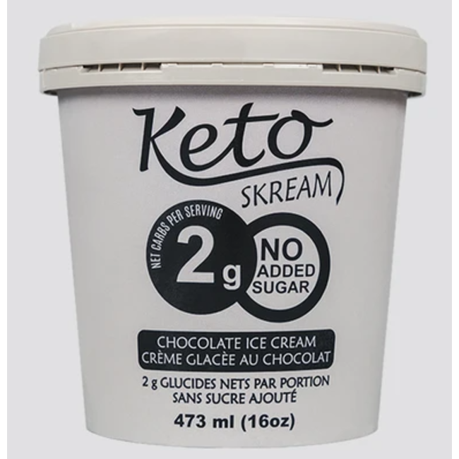 KETO SKREAM Crème glacée 473ml (2 saveurs)
