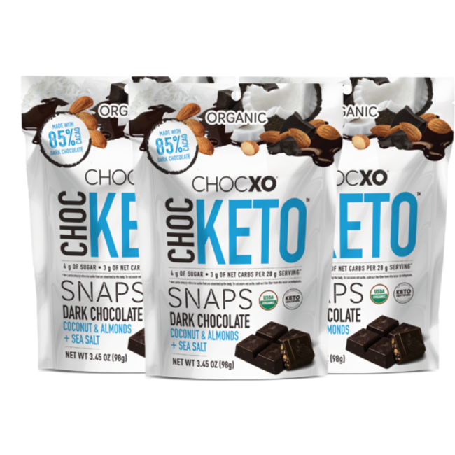 CHOCXO KETO Chocolate Snacks (3 types)