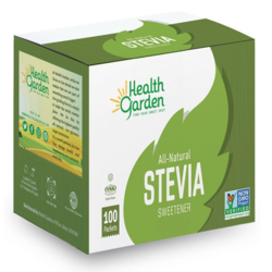 HEALTH GARDEN 100 Sachets de Stevia 100g
