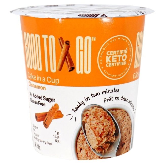 GOOD TO GO Cinnamon cake in a cup