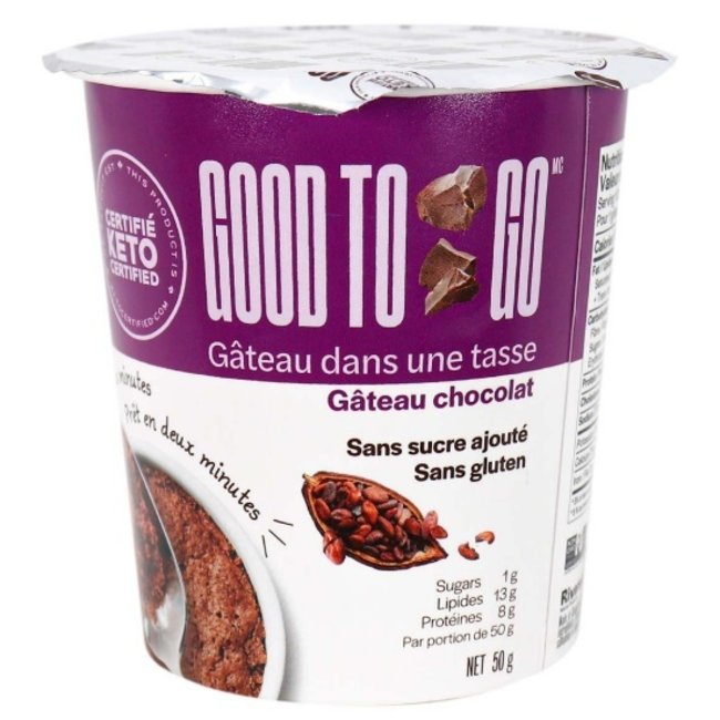 GOOD TO GO Gâteau dans une tasse chocolat