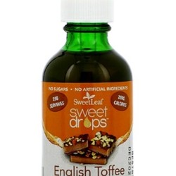 Sweet Drops  English toffee liquid stevia 60ml