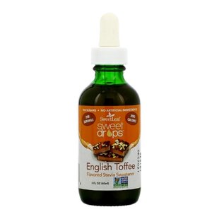 Sweet Drops  English toffee liquid stevia 60ml
