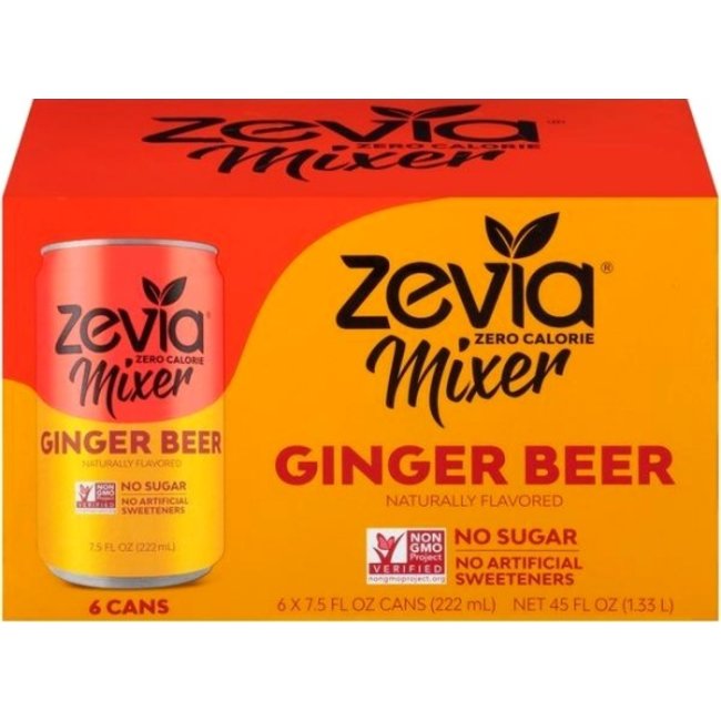 ZEVIA Eau pétillante aromatisée zéro calorie 355 ml (6)