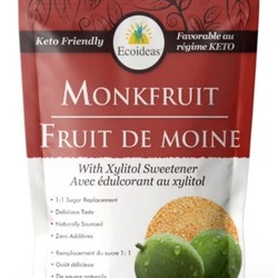 ECOIDEAS Fruit de Moine avec édulcorant au Xylitol 227g