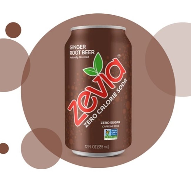 ZEVIA Eau pétillante aromatisée zéro calorie 355 ml
