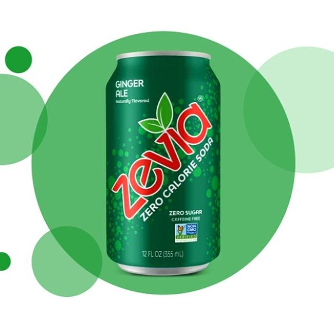 ZEVIA Eau pétillante aromatisée zéro calorie 355 ml