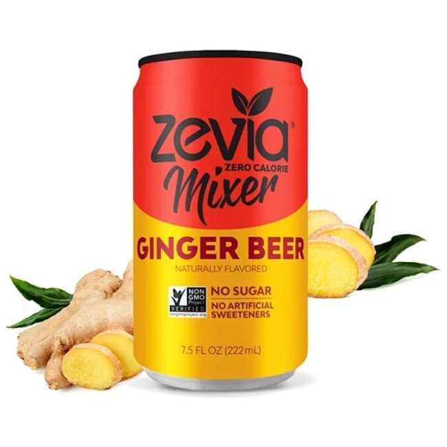 ZEVIA Eau pétillante aromatisée zéro calorie 355 ml