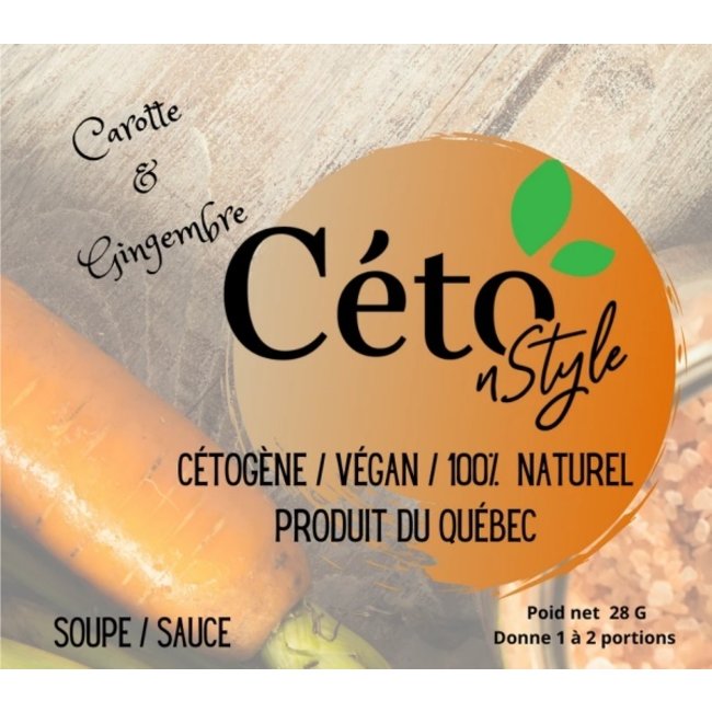 CÉTONSTYLE Soupe, sauce, crème de légumes 28g