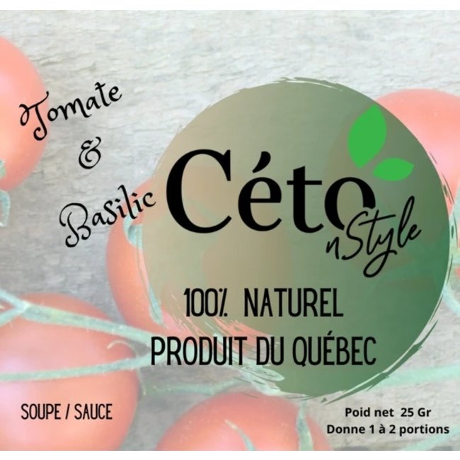 CÉTONSTYLE Soupe, sauce, crème de légumes 28g