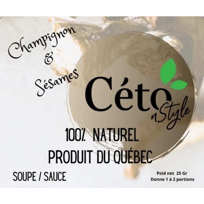CÉTONSTYLE Soupe, sauce, crème de légumes 28g