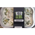 KETOCLUB Repas Morue sauce à la crème sur brocoli grillé 285g