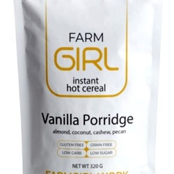 FARM GIRL Instant hot cereal vanilla porridge 320g