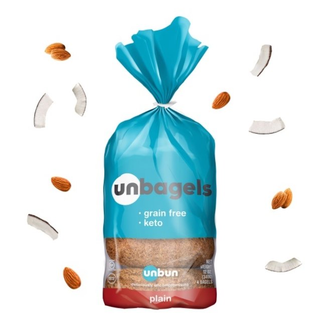 UNBUN Unbagel plain (6) 350g