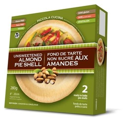 PICCOLA CUCINA Unsweetened almond pie shell 280g